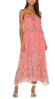 spell yellow rose boho midi dress SPELL & THE GYPSY COLLECTIVE Yellow Rose Boho Midi Dress Size M SP11